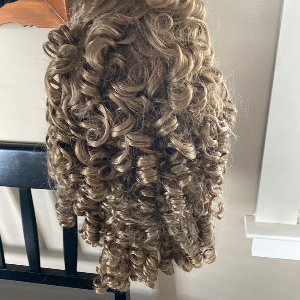 Camilla Rose medium brown Irish dance wig